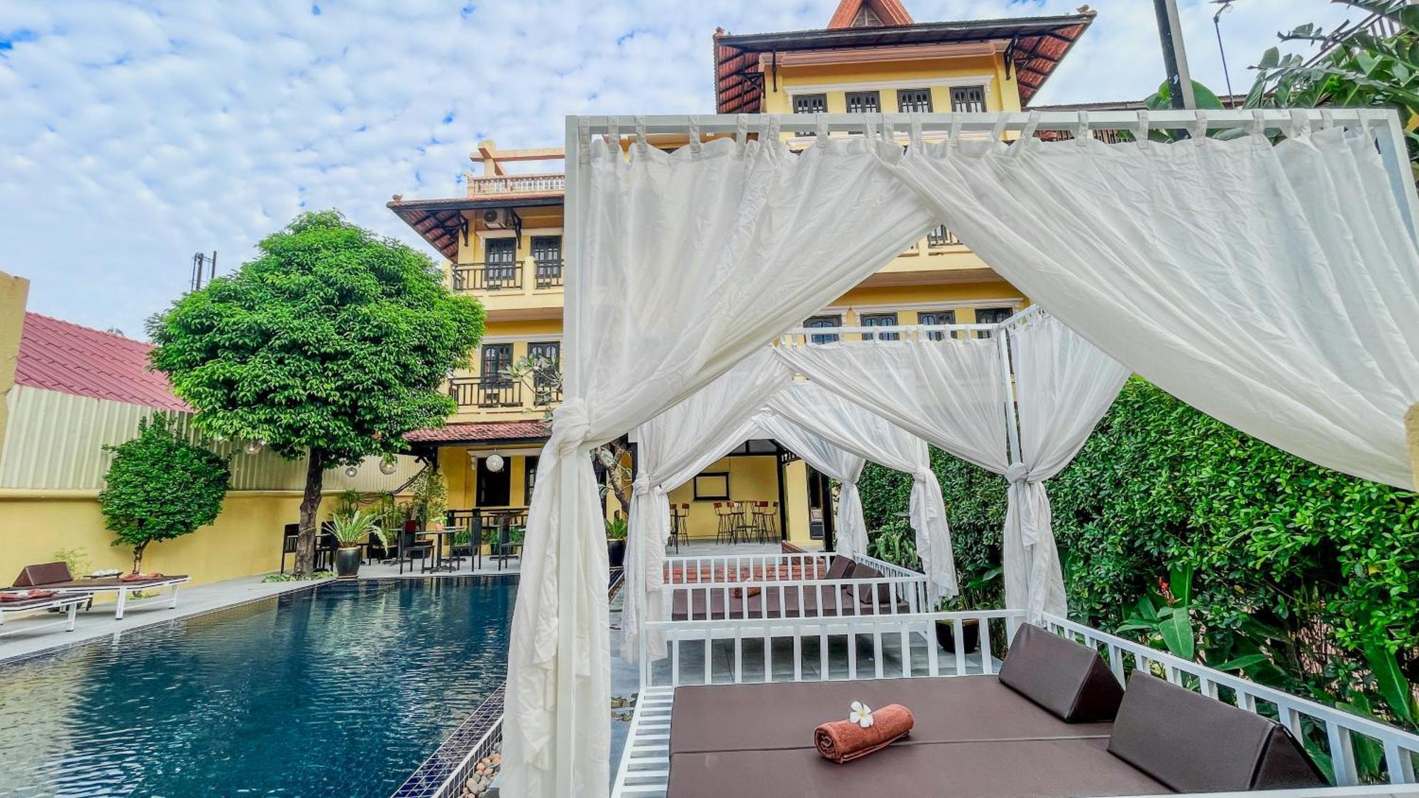 Villa Indochine D'Angkor Siem Reap Exterior photo