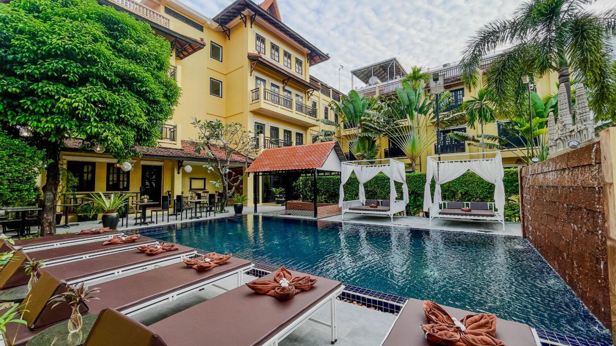 Villa Indochine D'Angkor Siem Reap Exterior photo
